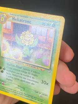 CARTE POKEMON HELIATRONC 50/111 FR PEU COMMUNE NEO GENESIS - TBE/EXC - Image 4