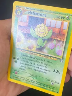 CARTE POKEMON HELIATRONC 50/111 FR PEU COMMUNE NEO GENESIS - TBE/EXC - Image 5