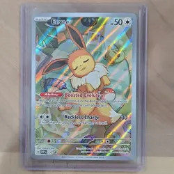 Eevee 173 SVP Black Star Promo Holo Full Art Pokemon LP - Image 1