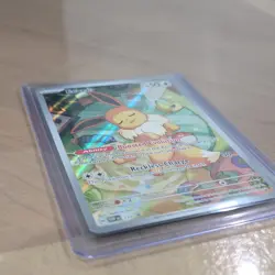 Eevee 173 SVP Black Star Promo Holo Full Art Pokemon LP - Image 4