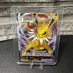 Jolteon VMAX 51/203 Rare Holo VMAX Evolving Skies Pokemon TCG Near Mint - Image 1