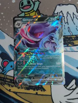 Gengar EX 104/162 Temporal Forces Ultra Rare Pokemon 2024 - Image 1