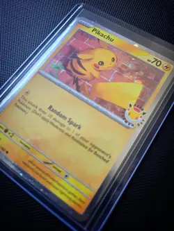 Pikachu Pokemon Day 2026 051/162 30th Anniversary Stamped Promo Holo Pokemon TCG - Image 2