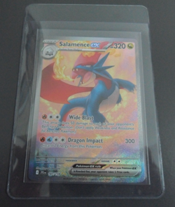 POKEMON SALAMENCE EX 187/159 Sv09: Journey Together SIR - Image 1