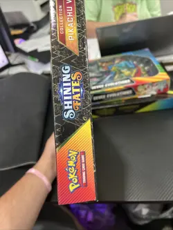 Pokemon TCG Shining Fates Pikachu V Collection Box Brand New Factory Sealed - Image 5