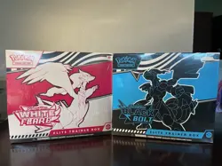 POKEMON BLACK BOLT & WHITE FLARE ELITE TRAINER BOX ETB SET OF 2. - Image 1