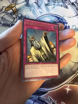 (WNU) Solemn Judgment OP12-EN003 Unlimited Edition Ultimate Rare YuGiOh VLP - Image 2