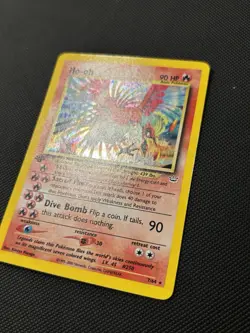 2001 Pokemon Ho-oh Neo Revelation 1ST Edition #7 NM-M - Image 2