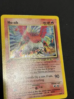 2001 Pokemon Ho-oh Neo Revelation 1ST Edition #7 NM-M - Image 4