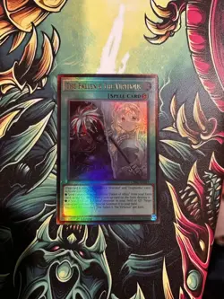 Yu-Gi-Oh! The Fallen & the Virtuous Ultra Rare 1st Edition CH01-EN019 - Image 1