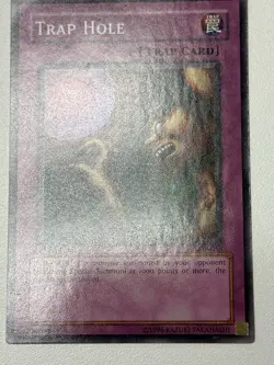 Trap Hole LOB-058 The Legend of Blue Eyes White Dragon 1st Edition Super Rare #3 - Image 3