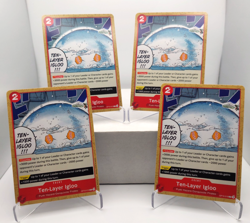 Ten-Layer Igloo Playset - OP10-018 x4 - Royal Blood - One Piece TCG - English - Image 1