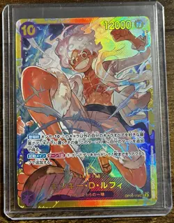 One Piece Monkey D. Luffy OP05-119 SEC TCG CCG Japanese Edition - Image 1