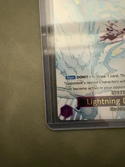 One Piece TCG Lightning Dragon Alt Art OP15-077 - Image 5