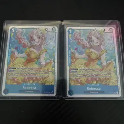 2x Rebecca SR (OP15-053) One Piece Adventure on Kami's Island EN NM - Image 1