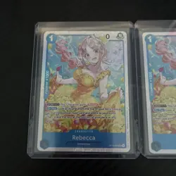 2x Rebecca SR (OP15-053) One Piece Adventure on Kami's Island EN NM - Image 2