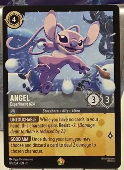 Disney Lorcana Angel-Experiment 624 Character 191/204 First Chapter Lilo & Sti.. - Image 1