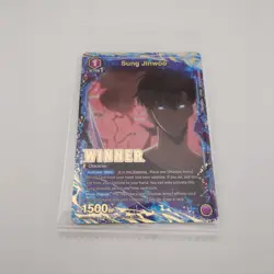 Union Arena Solo Leveling Sung Jinwoo Winner Foil Alt Art UEPR/SLG-1-019 Sealed - Image 1