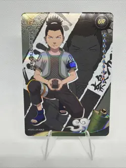 Shikamaru Nara NRSA01-UR-008L3 English Naruto Kayou Card - Image 1