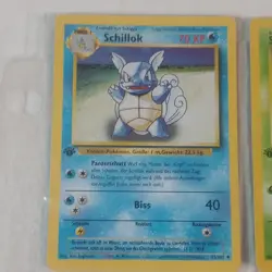 Pokemon Base Set German 1st edition 10 Cards lot - Image 2