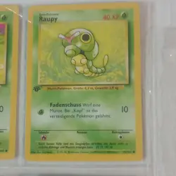 Pokemon Base Set German 1st edition 10 Cards lot - Image 4