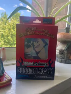 WeiB (Weiss) Schwarz English Trial Deck *USED/OPENED* Gurren Lagann - Image 1