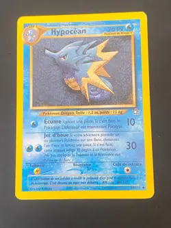 CARTE POKEMON HYPOCEAN 48/111 FR PEU COMMUNE NEO GENESIS - TBE/EXC - Image 1