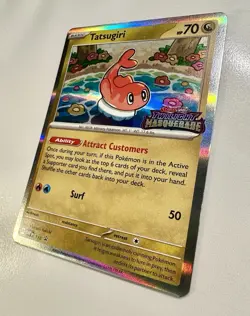 Tatsugiri SVP118 Twilight Masquerade Prerelease Promo Holo Rare Pokemon Card - Image 2