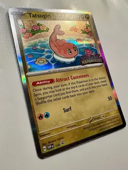 Tatsugiri SVP118 Twilight Masquerade Prerelease Promo Holo Rare Pokemon Card - Image 3