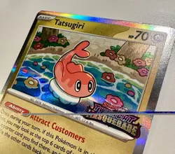 Tatsugiri SVP118 Twilight Masquerade Prerelease Promo Holo Rare Pokemon Card - Image 4
