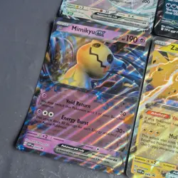 4 x JUMBO Pokemon EX Promo Holo TCG Cards Large Jumbo Lugia Zapdos Mimikyu B11 - Image 4