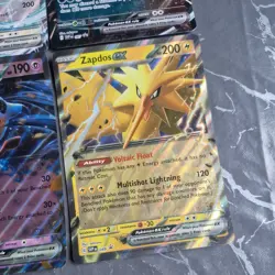 4 x JUMBO Pokemon EX Promo Holo TCG Cards Large Jumbo Lugia Zapdos Mimikyu B11 - Image 5