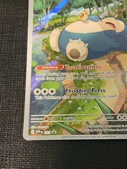 Snorlax 051 Pokemon 151 Sv: Scarlet & Violet: 151 ETB Black Star Promo Card ENG - Image 2