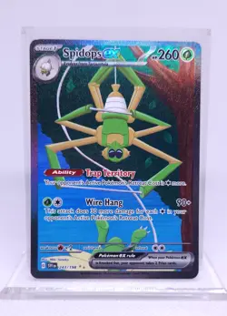 Pokemon Cards Spidops ex 243/198, Tarountula 199/198 - Image 3