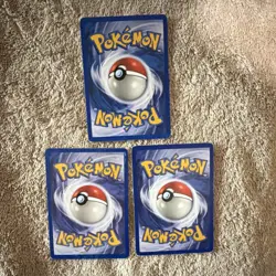 Pokemon TCG 3 Card Lot Blaine's Ninetales Dark Machamp Muk - Image 2