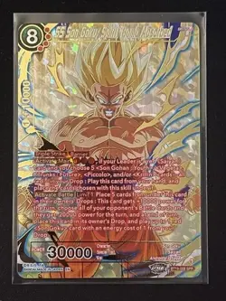 Dragon Ball Super Card Game SS Son Goku Spirit Bomb Absorbed SPR Foil Card - Image 1