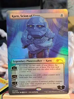 Karn, Scion of Urza (Rainbow Foil) Secret Lair Drop Foil - Image 1
