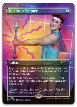 Isochron Scepter #9 (Foil) (NM) Secret Lairs 30th SLC Magic MTG - Image 1