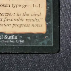 Magic: The Gathering- Engineered Plague - Urza's Legacy (ULG) Regular - Image 5