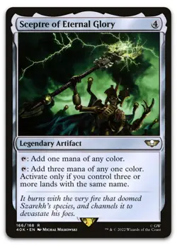 Sceptre of Eternal Glory #166 (NM) Warhammer 40,000 40K Magic MTG - Image 1