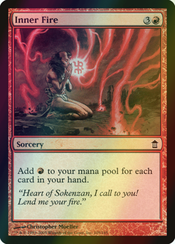 MTG Inner Fire Foil ** Saviors of Kamigawa ** English (NM) - Image 1