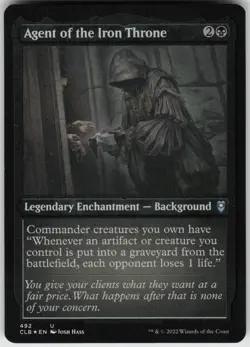 Foil Agent of the Iron Throne (Foil Etched) 492 Commander Legends: Battle for Ba - Image 1