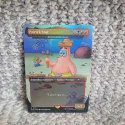 MTG Patrick Star RAINBOW FOIL Secret Lair x SpongeBob 1931 NM - Image 1