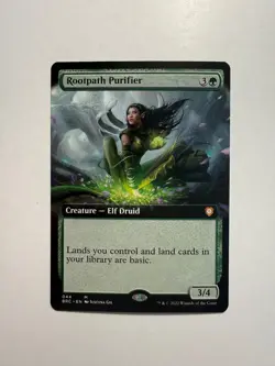 Rootpath Purifier (Extended Art) 44 MTG Commander: The Brothers' War - Image 1