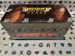 MTG - Strixhaven School Of Mages SET Booster Box SEALED - Image 2