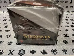 MTG - Strixhaven School Of Mages SET Booster Box SEALED - Image 4