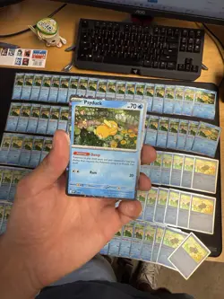 BULK LOT OF 65 Pokemon Mega Evolution Psyduck Cosmos Holo Black Star Promo 007✅ - Image 1