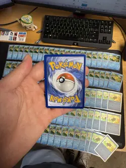 BULK LOT OF 65 Pokemon Mega Evolution Psyduck Cosmos Holo Black Star Promo 007✅ - Image 4