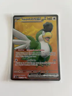 Squawkabilly ex 247/193 Ultra Rare Holo Near Mint Condition Paldea Evolved - Image 1