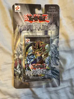 2002 YUGIOH METAL RAIDERS UNLIMITED BLISTER PACK - Factory sealed. - Image 1